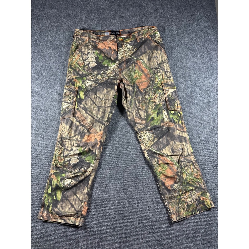 NOMAD Mens XXXL Camo Cargo Pants Outdoor Hunting Fishing Pants